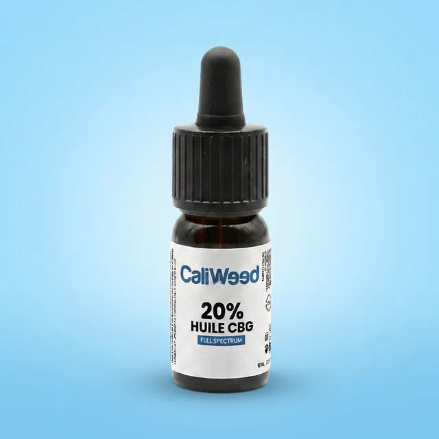Cali Weed Huiles de CBD Chanvre CBG 20% + CBD 5% 10 ml