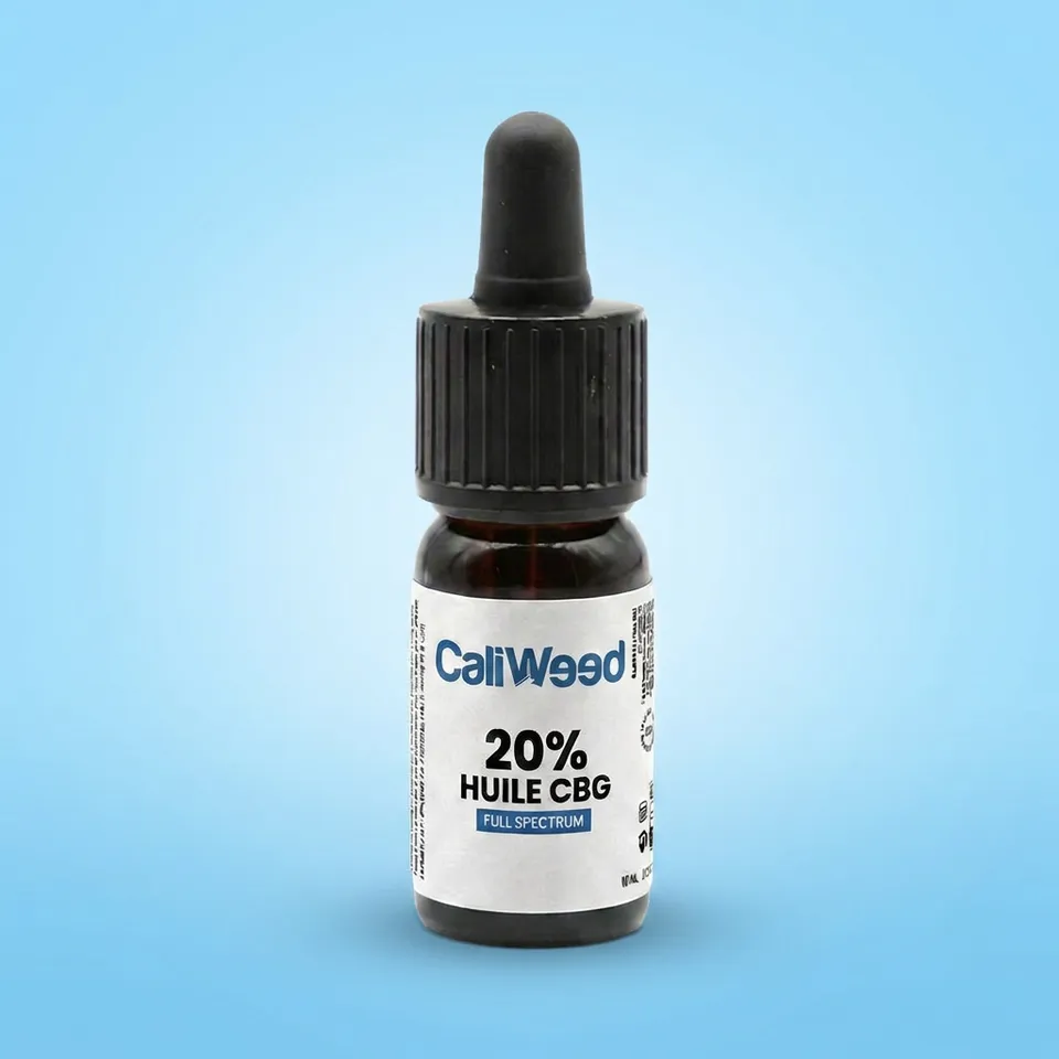 Cali Weed Huiles de CBD Chanvre CBG 20% + CBD 5% 10 ml