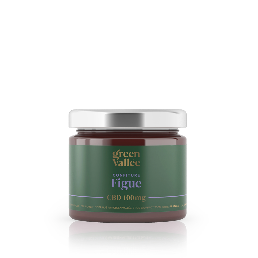 Green Vallée Confiture Figues CBD 125 g 100 mg