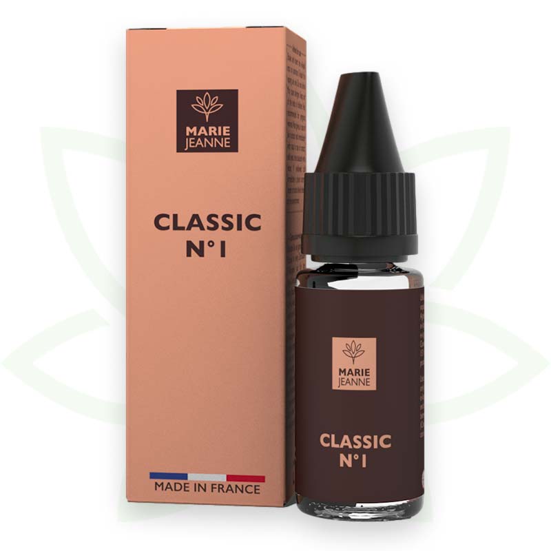 Marie Jeanne E-Liquide CBD Classic n°1 10 ml tabac blond