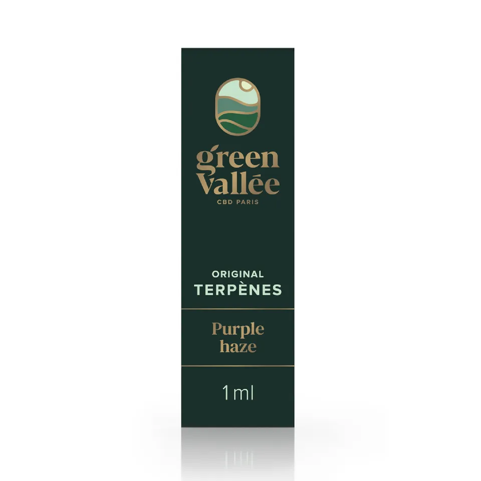 Green Vallée Purple Haze Terpènes CBD 1 ml naturel
