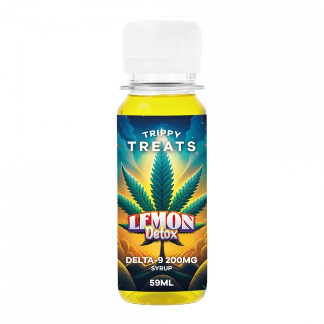 Cali Weed Sirop Full Spectrum Citron cannabinoïdes
