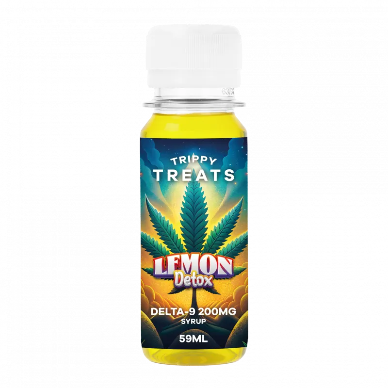 Cali Weed Sirop Full Spectrum Citron cannabinoïdes