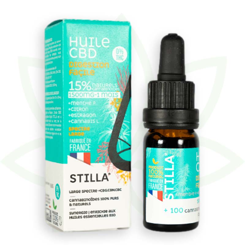 Stilla Digestion Facile huile CBD 5% 10 ml menthe citron