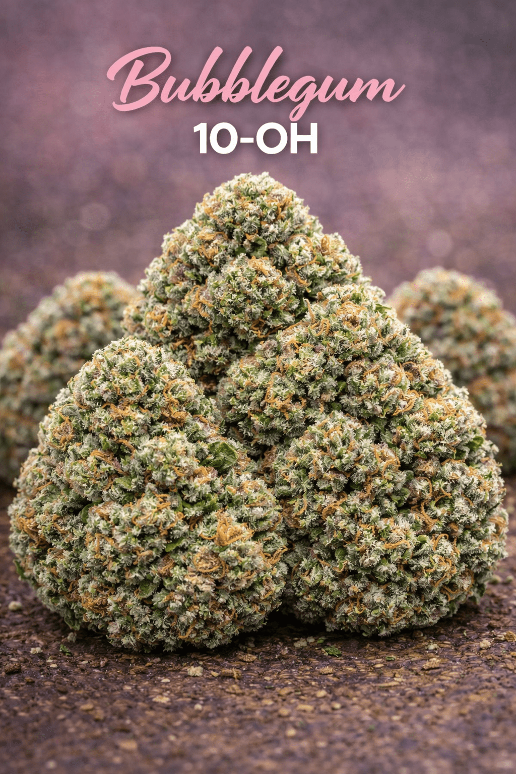 CBDLegalPT BubbleGum 10-OH fleur 3,5 g naturelle
