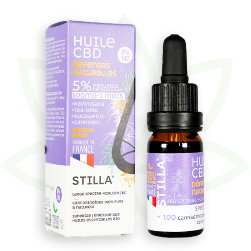 Cali Weed Stilla Défenses Naturelles huile CBD 5% 10ml ravintsara