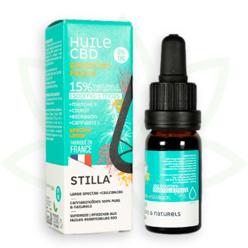 Stilla Digestion Facile huile CBD 5% 10 ml menthe citron