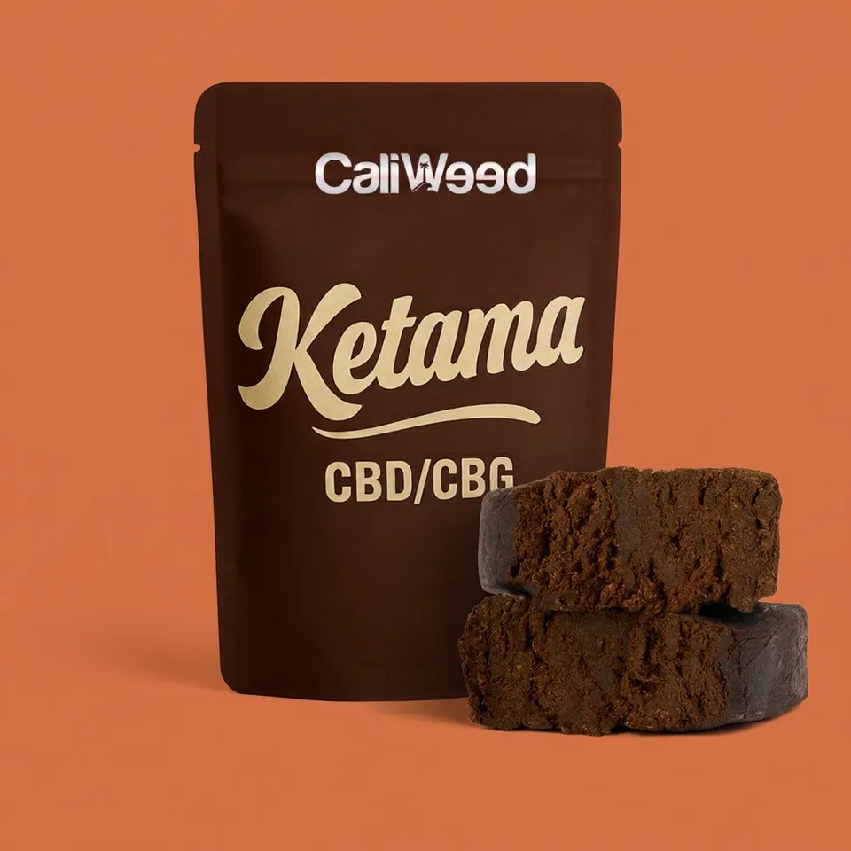 Cali Weed Résine CBD Ketama CBG 14% 5g artisanale