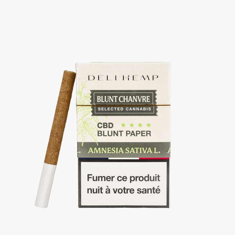 Cali Weed Cigarette CBD Amnesia blunt chanvre sans tabac