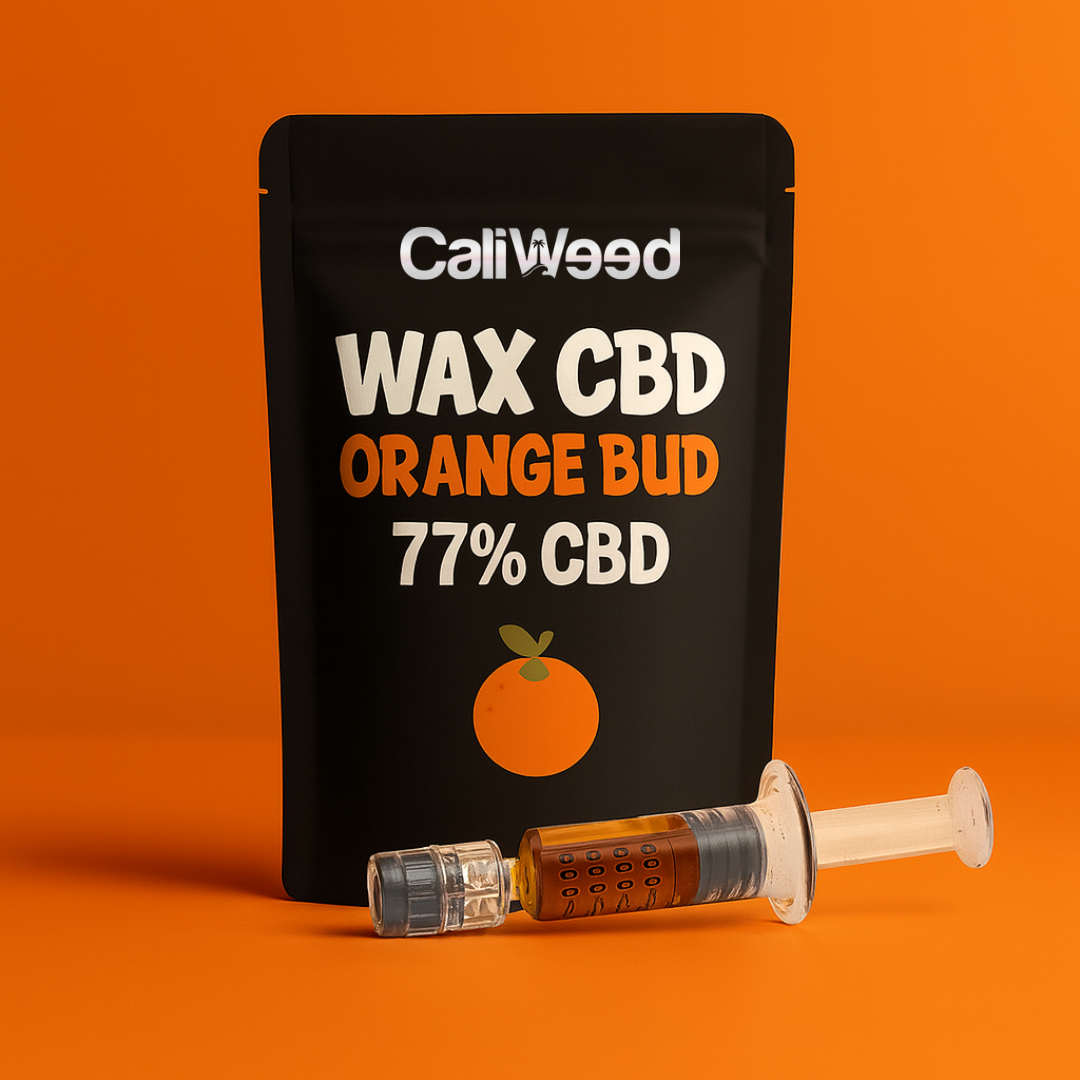 Cali Weed Concentrés CBD Wax Orange Bud 1G agrumes