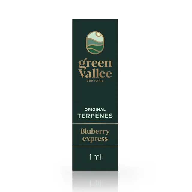 Green Vallée Blueberry Express Terpènes CBD 1 ml