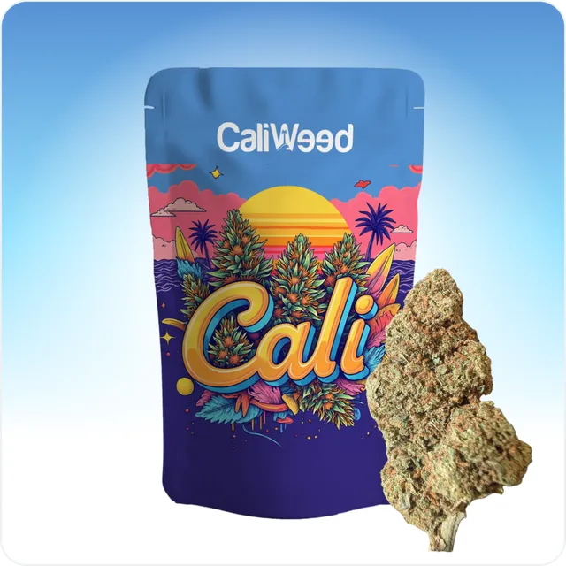 Cali Weed Cali Grape CBD fleur indoor 5G raisin sucrée
