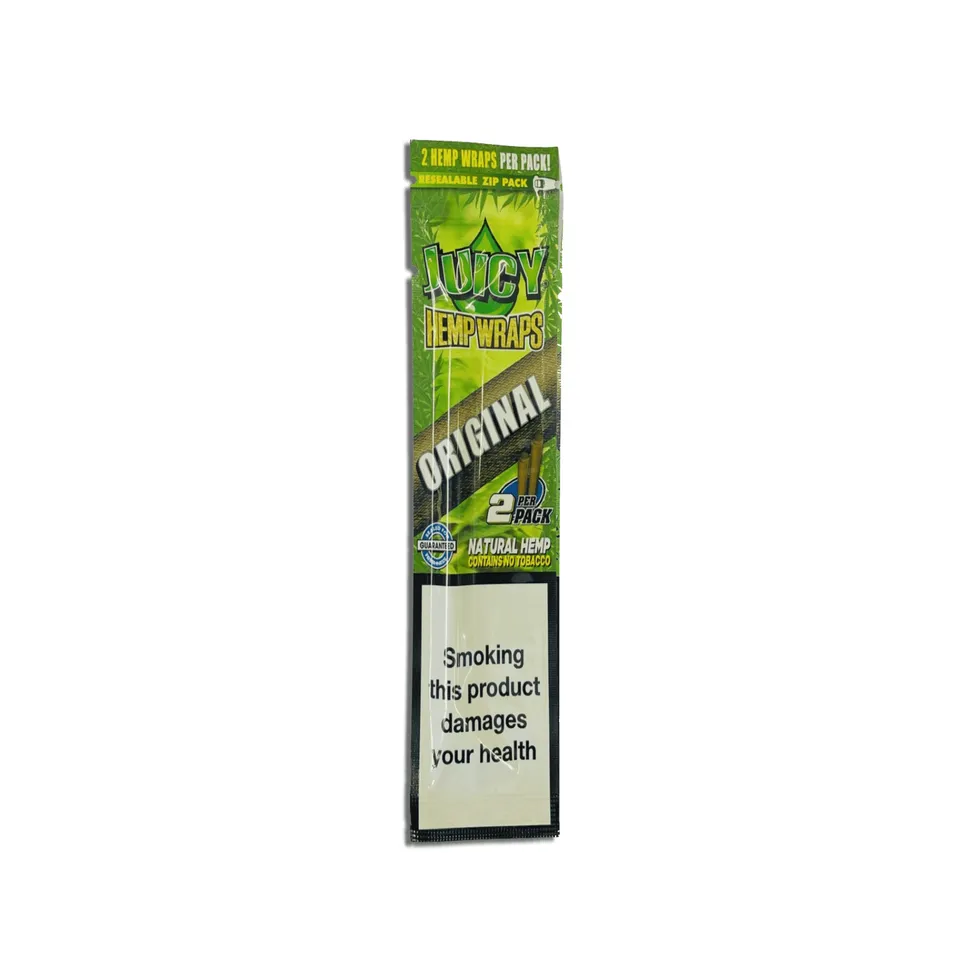 CBDLegalPT Parafernalia Juicy Hemp Blunts chanvre x2 Original