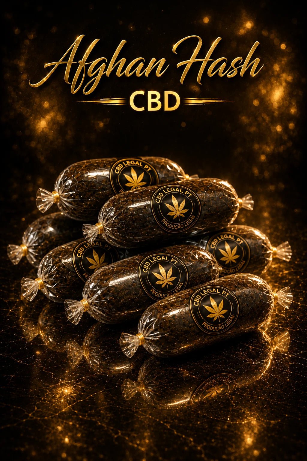 CBDLegalPT Afghan hash CBD 1 g résineux 25% CBD