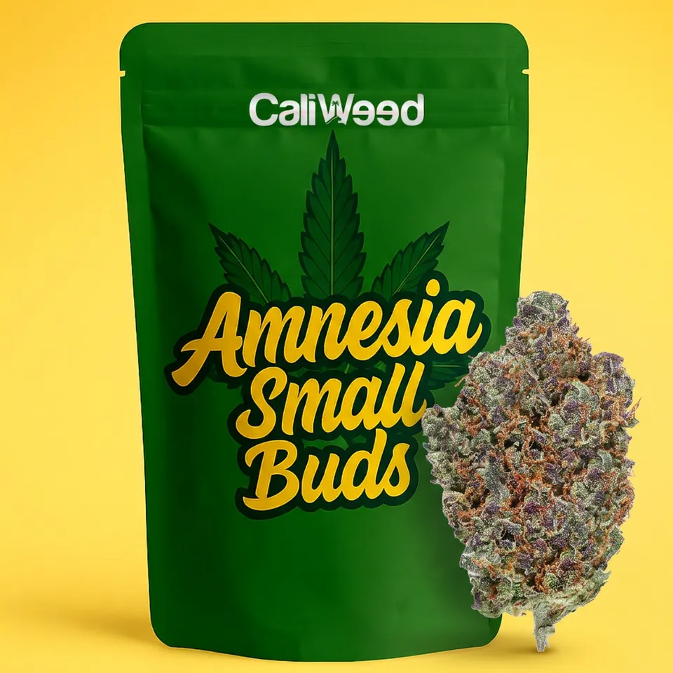 Cali Weed Amnesia Small Buds fleur CBD 5G serre