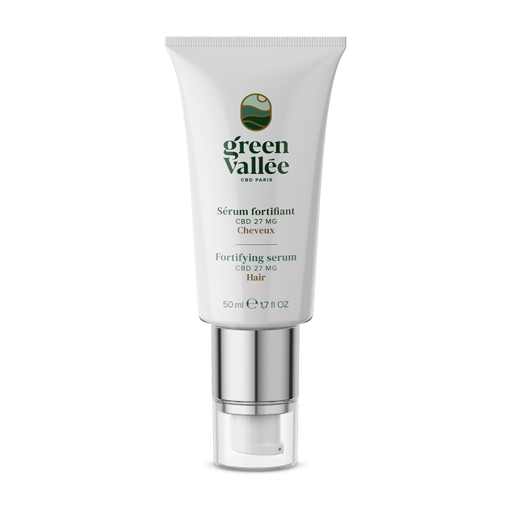 Green Vallée Sérum CBD fortifiant cheveux 27 mg