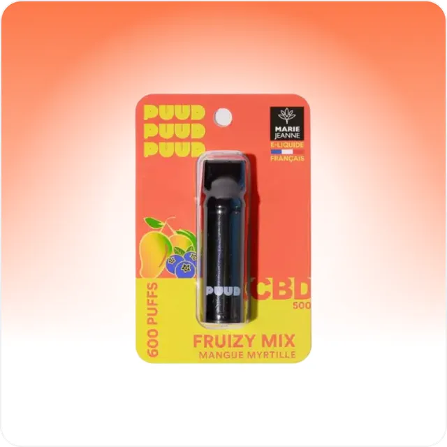 Cali Weed Cartouches CBD Fruity 2 ml mangue myrtille