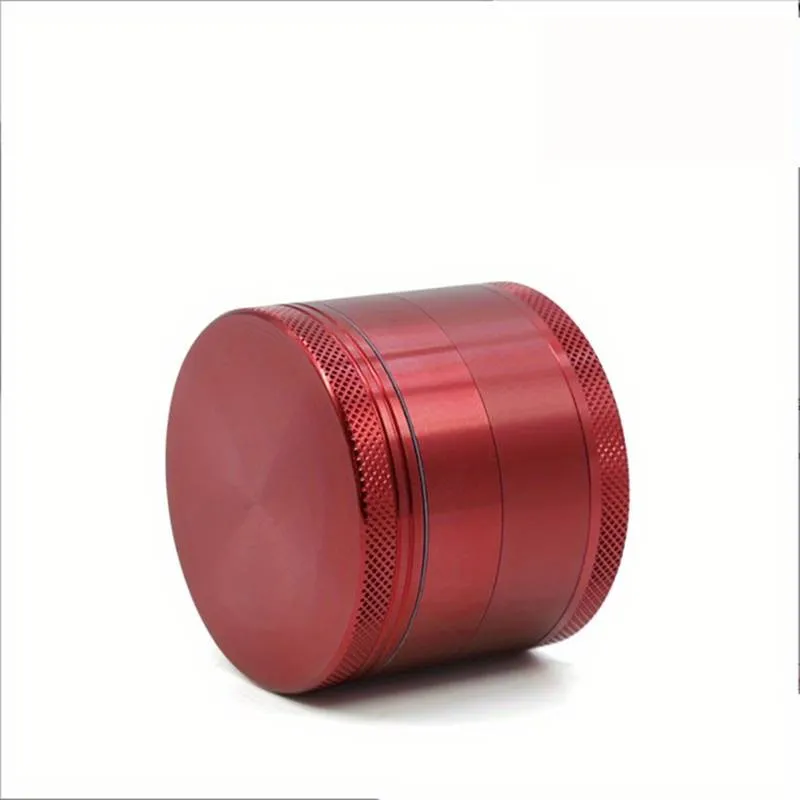 CBDLegalPT Grinder métal rouge 4 parties pollen