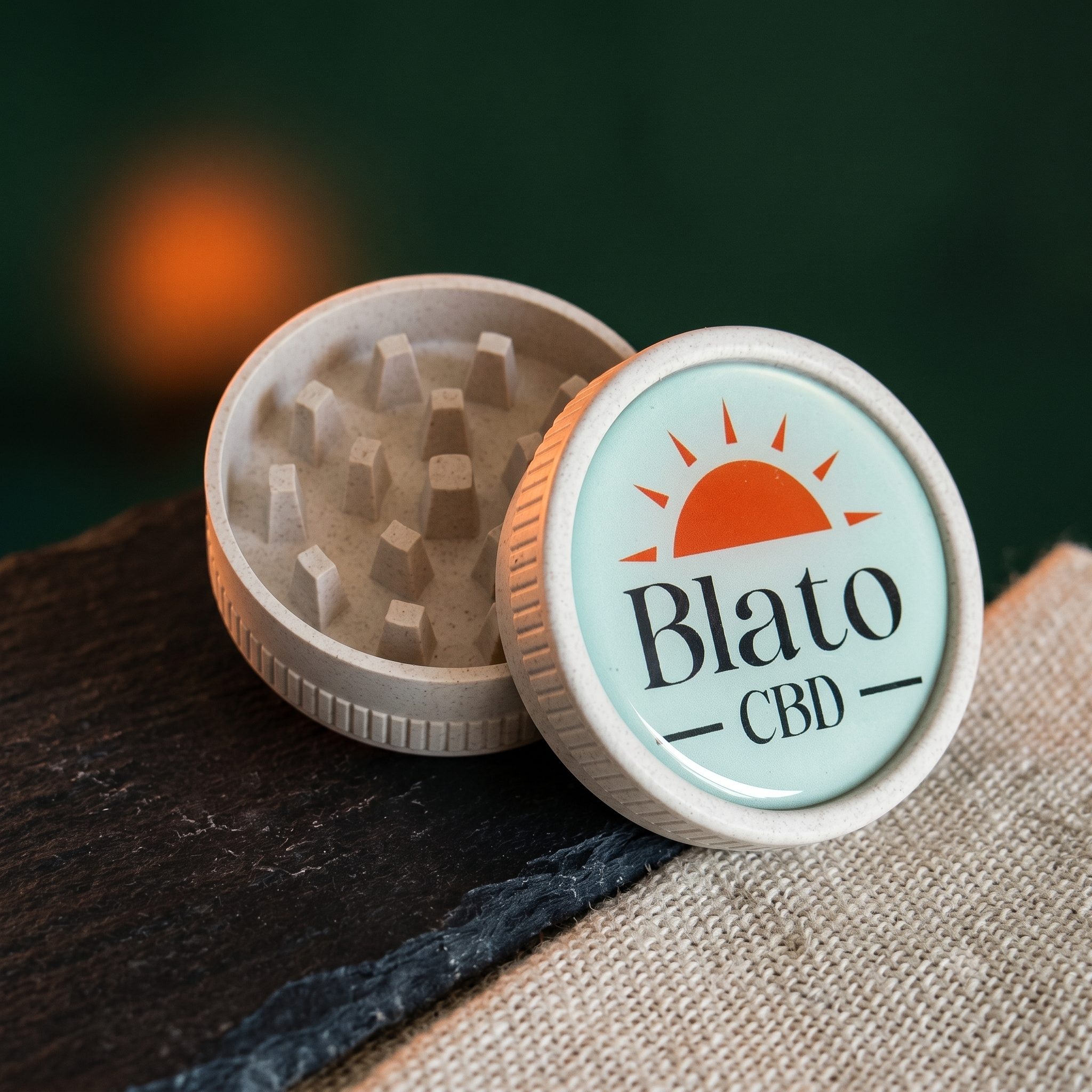 Blato Grinder chanvre biodégradable 2 parties