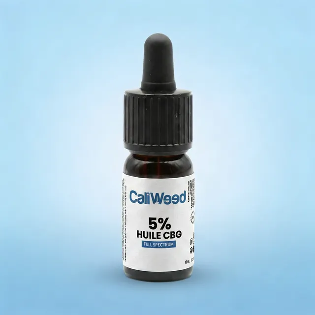 Cali Weed Huile CBD CBG 5% Chanvre 10ml