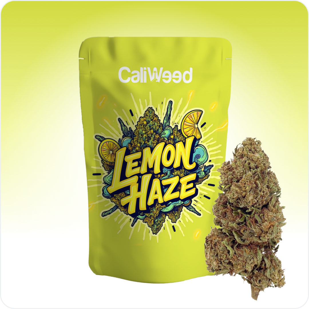 Cali Weed Lemon Haze fleur CBD 5G sativa serre