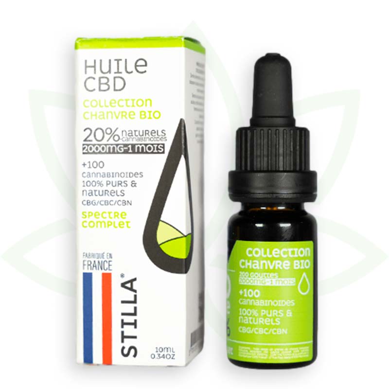Stilla Chanvre Huile CBD 10% 10ml chanvre bio