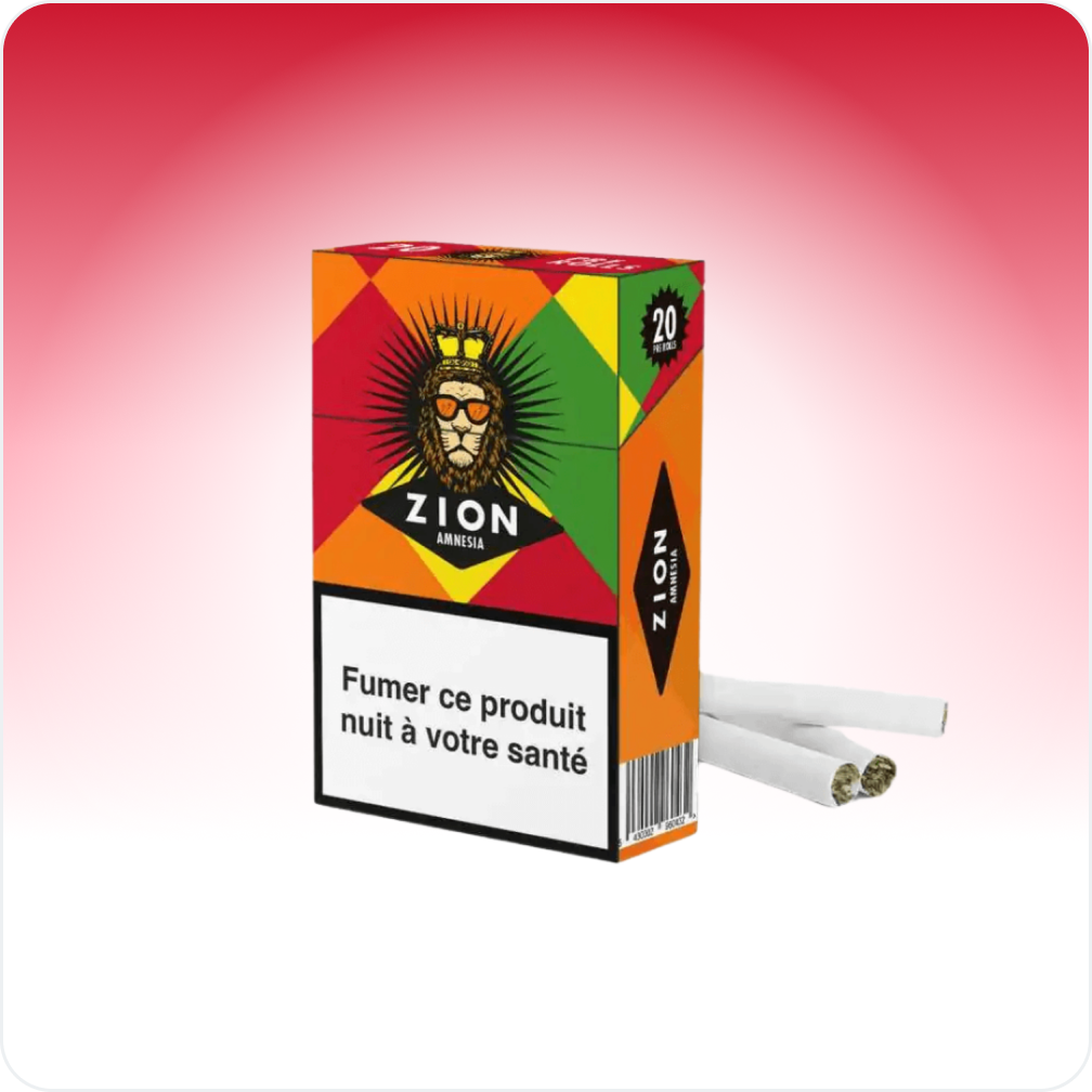 Cali Weed Amnesia cigarette CBD paquet 20 sans tabac