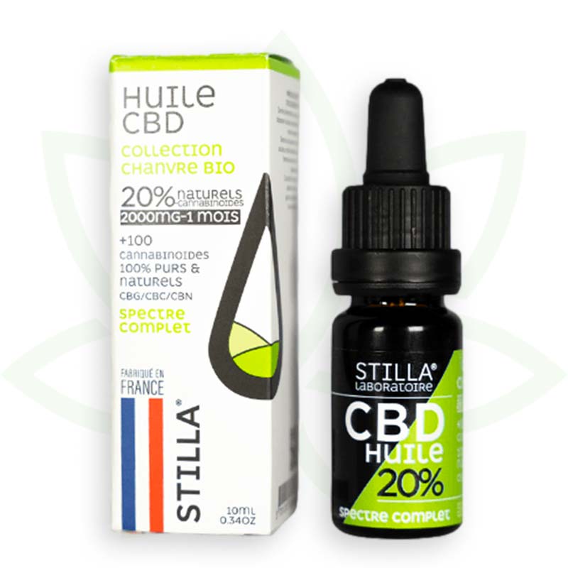 Stilla Chanvre Huile CBD 10% 10ml chanvre bio