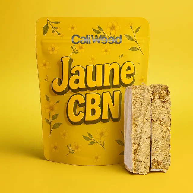 Cali Weed Le Jaune CBN résine 5G 50% CBN