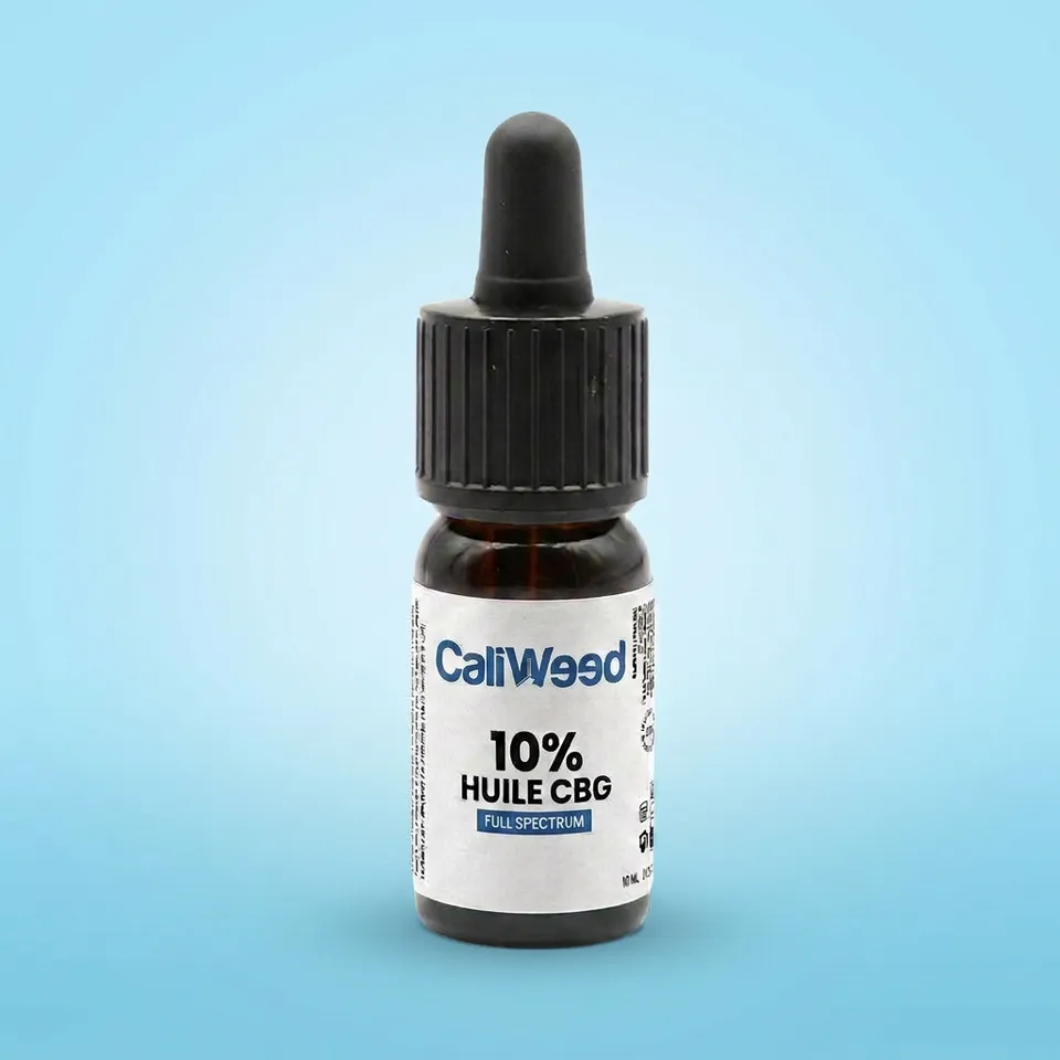Cali Weed Huiles de CBD CBG 10% CBD 5% 10 ml chanvre