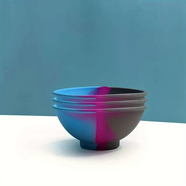 Plateau à rouler bleu violet gris bac mélange ergonomique