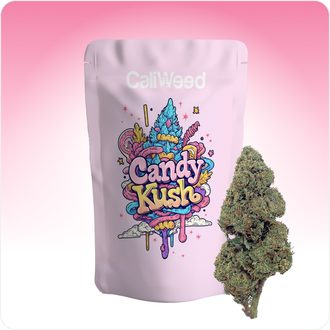 Cali Weed Candy Kush fleur CBD 2,5 g indoor sucrée