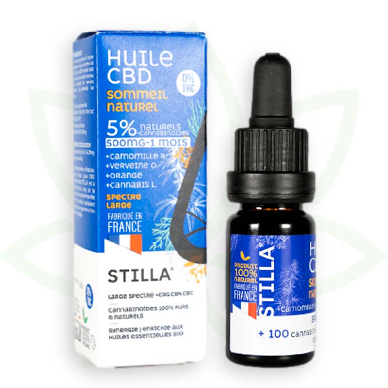 Stilla Sommeil Naturel huile CBD 5% 10ml camomille