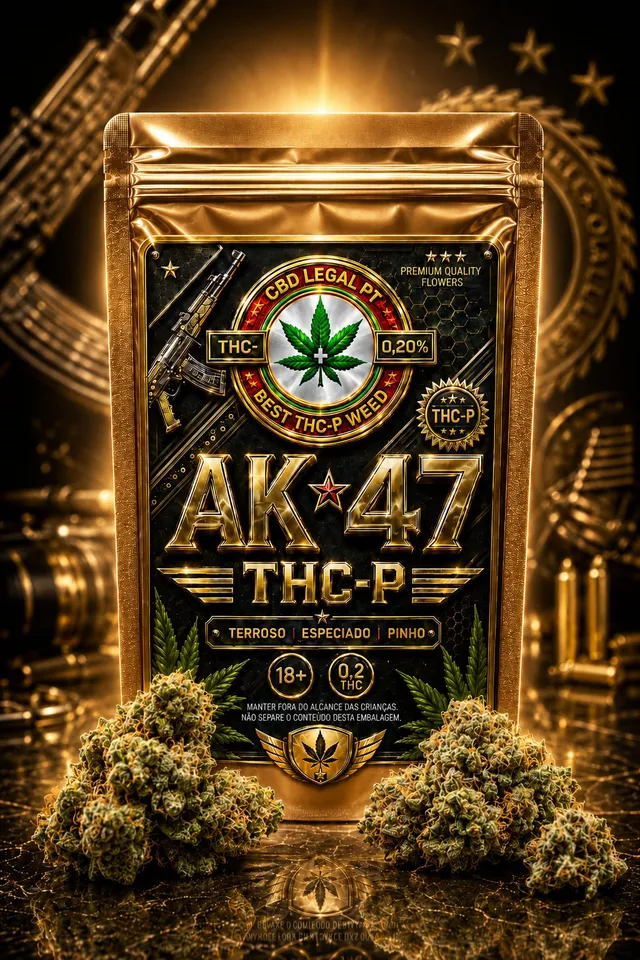 CBDLegalPT AK-47 THC-P Fleur 3,5g premium