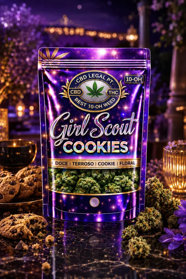 CBDLegalPT Girl Scout Cookies 10-OH fleur CBD 3,5g sucrée