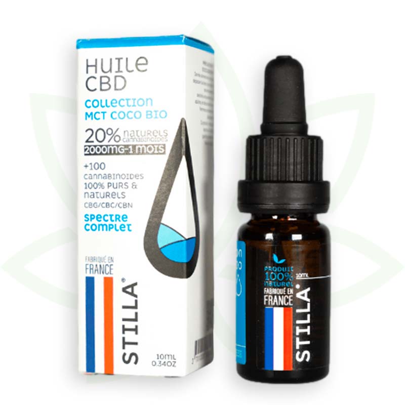 Stilla MCT Coco huile CBD 10ml 20% full spectrum