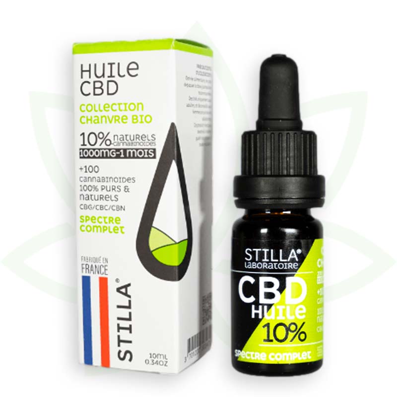 Stilla Chanvre Huile CBD 10% 10ml chanvre bio