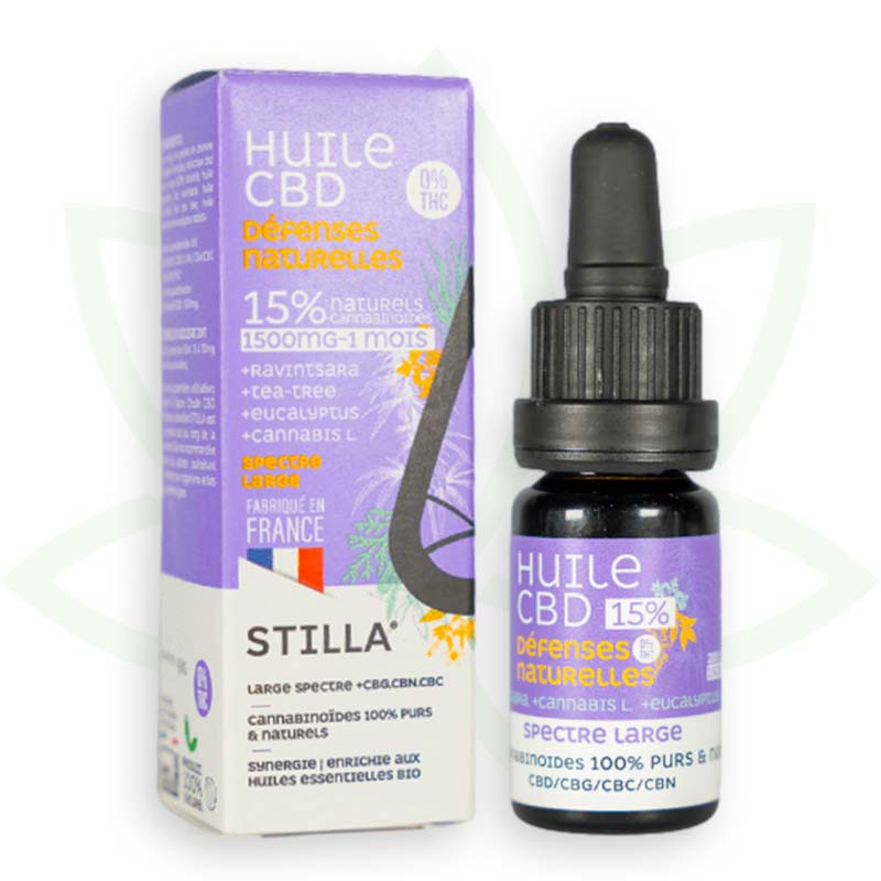 Cali Weed Stilla Défenses Naturelles huile CBD 5% 10ml ravintsara