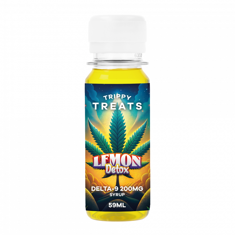 Cali Weed Sirop Full Spectrum Citron cannabinoïdes