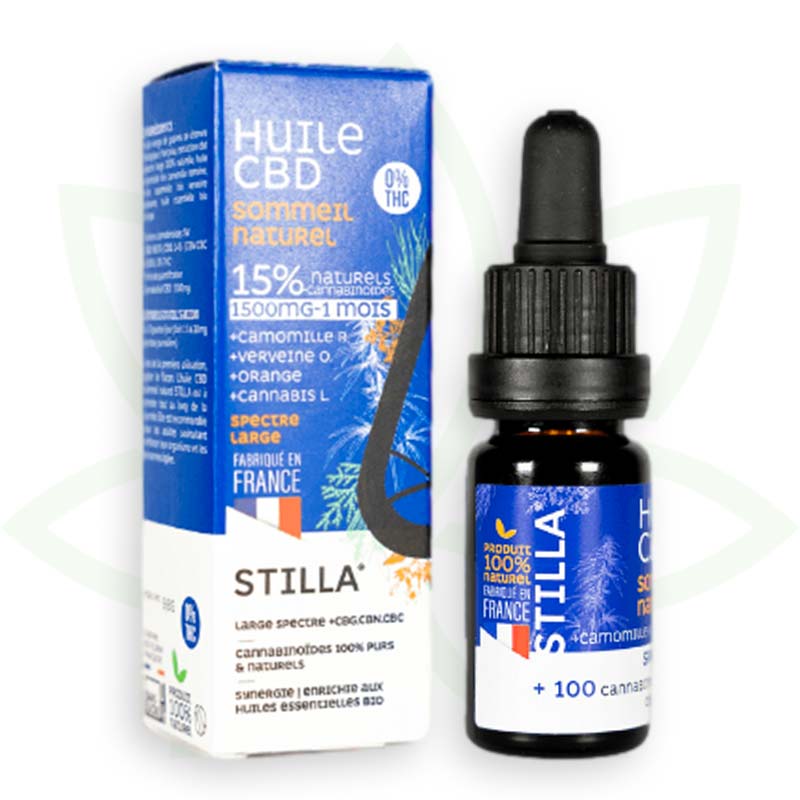 Stilla Sommeil Naturel huile CBD 5% 10ml camomille