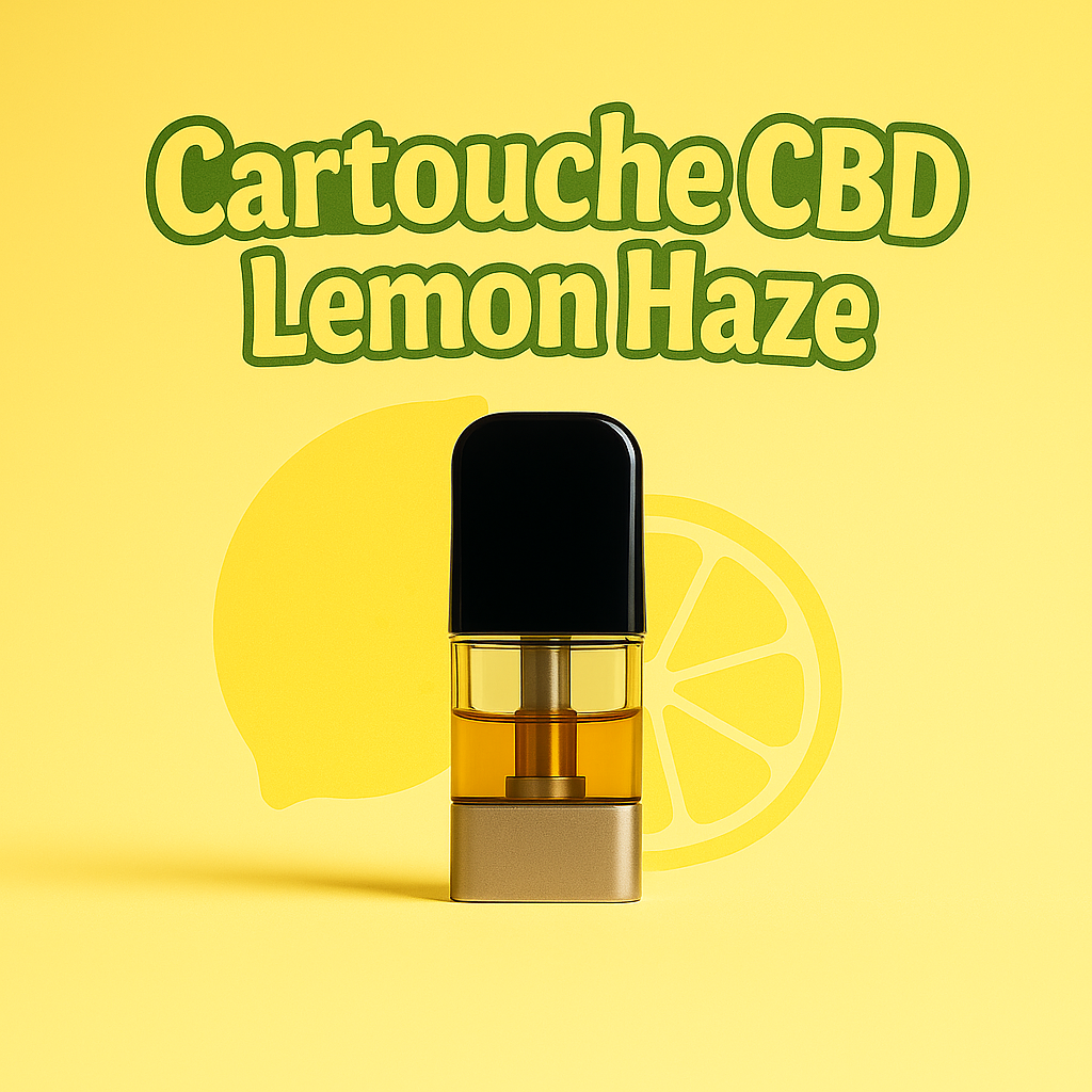 Cali Weed Cartouches CBD Lemon Haze 1 ml agrumes