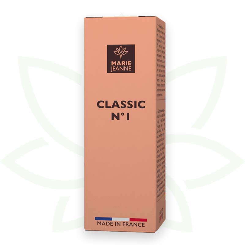 Marie Jeanne E-Liquide CBD Classic n°1 10 ml tabac blond