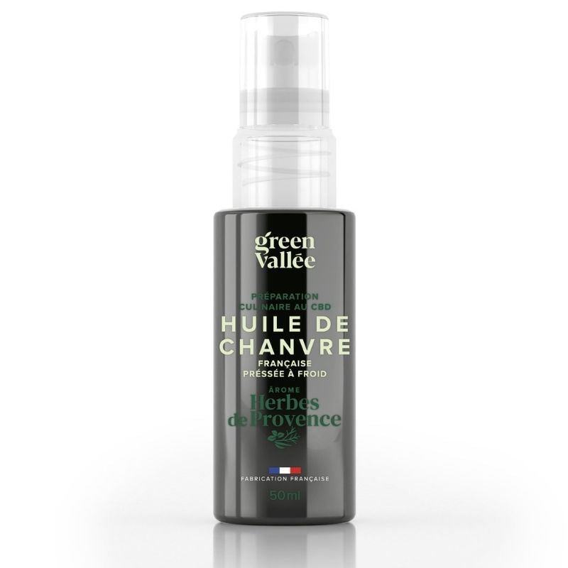 Green Vallée huile chanvre CBD Provence 50 ml bio