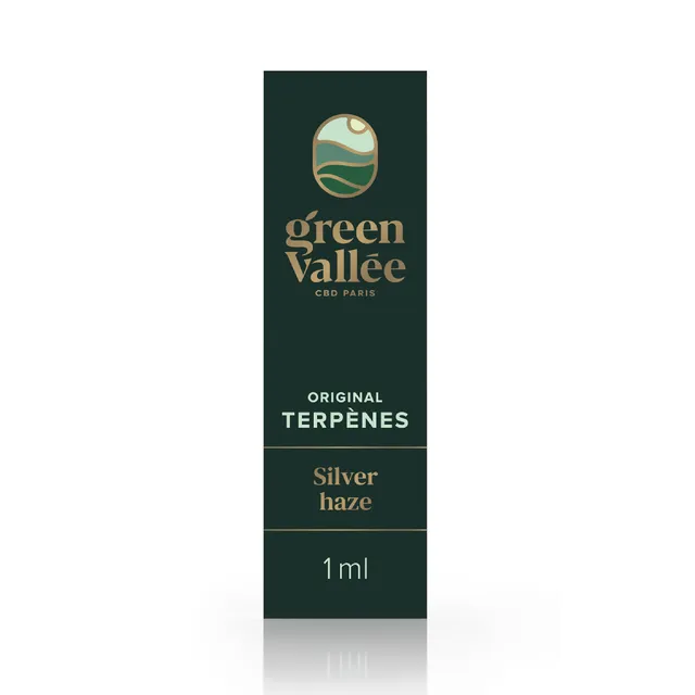Green Vallée Silver Haze terpènes CBD 1 ml