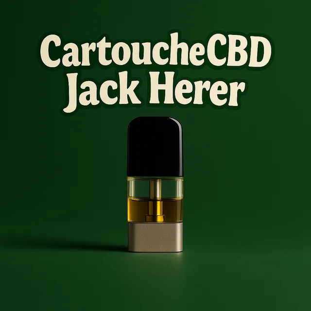 Cali Weed Cartouches CBD Jack Herer cartouche 1 ml boisee