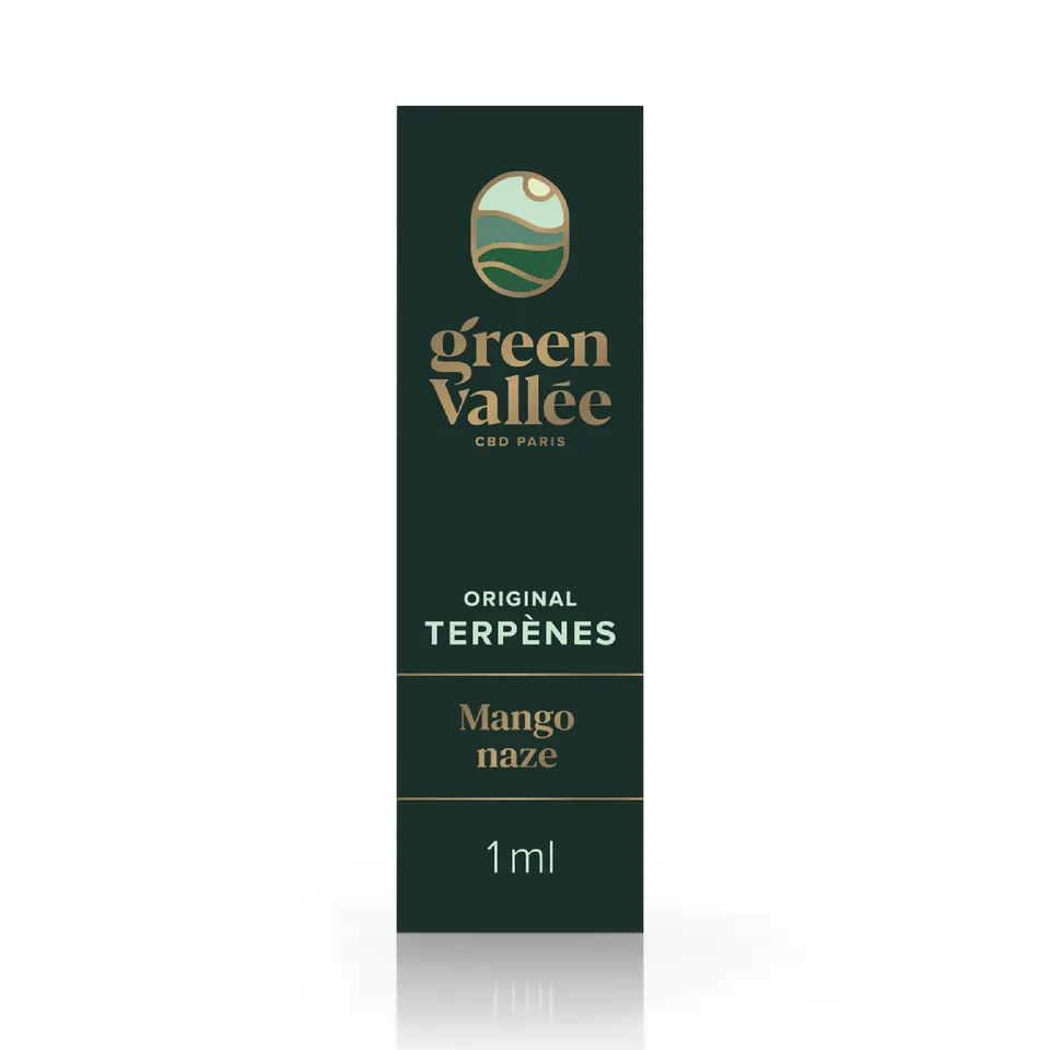 Green Vallée Mango Haze terpène CBD 1 ml naturel
