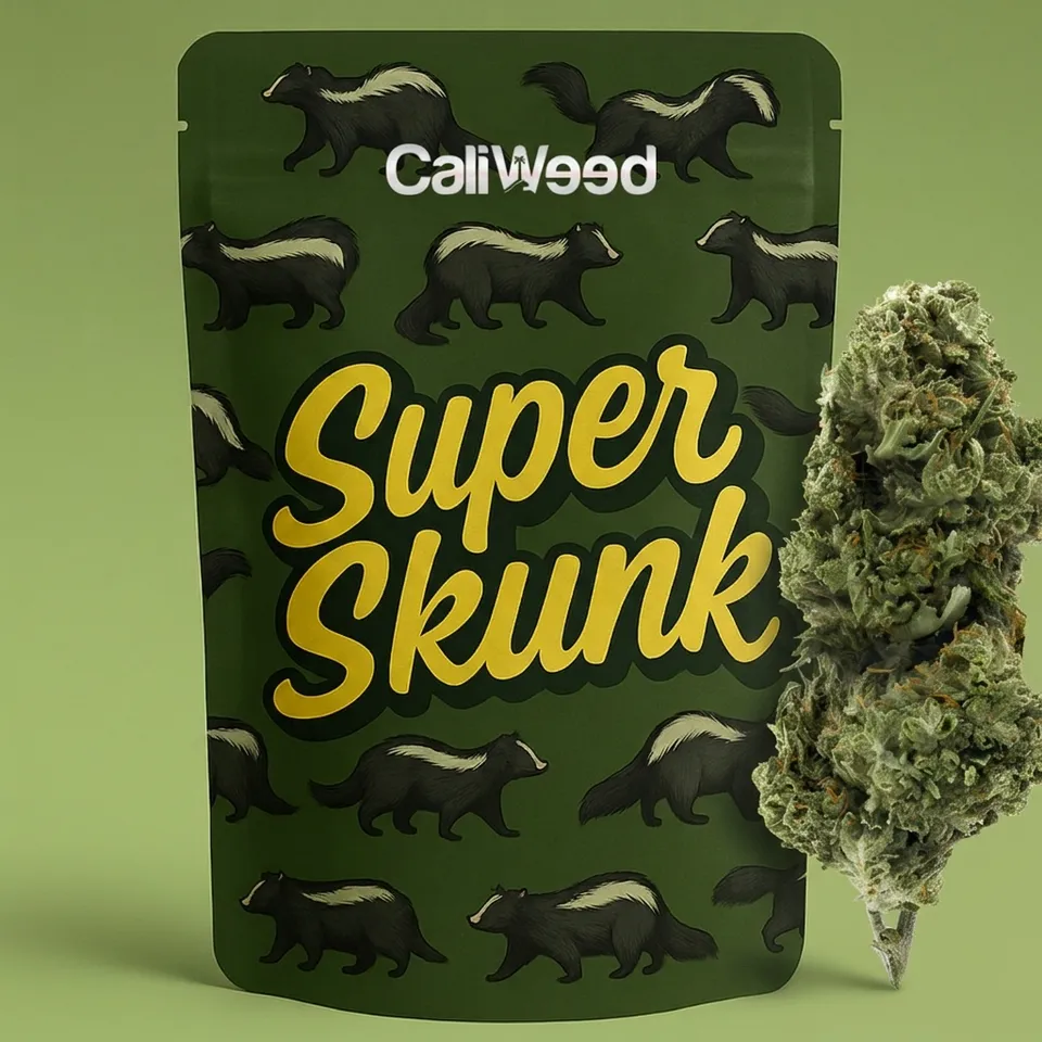 Cali Weed Fleur CBD Super Skunk 5g hybride 11% serre
