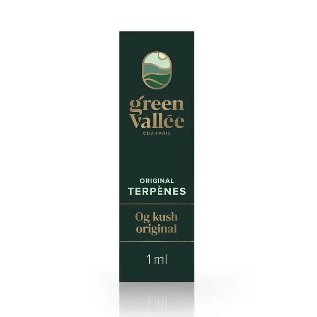 Green Vallée OG Kush Original terpène CBD 1 ml naturel
