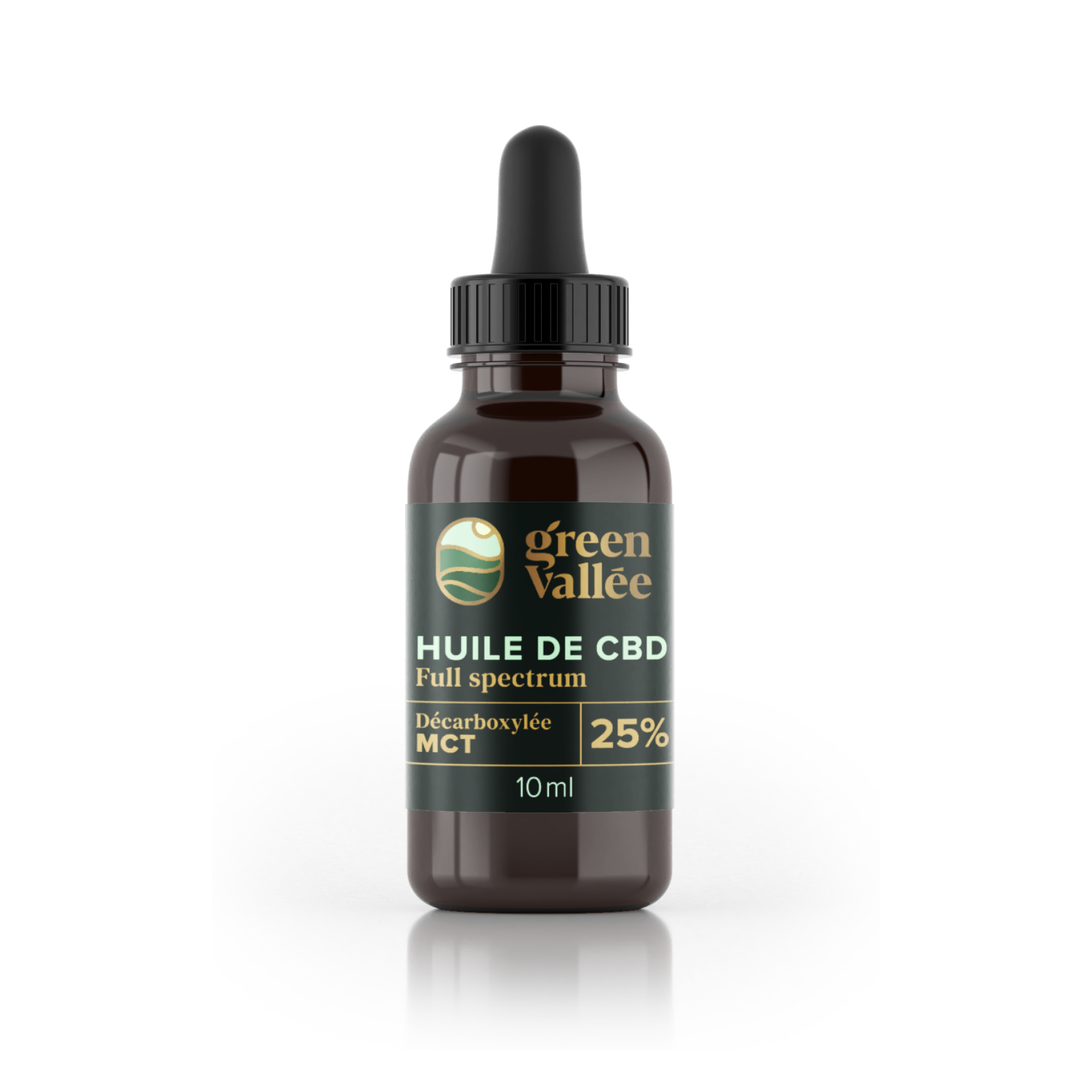 Green Vallée Huile CBD 25% Full Spectrum 10ml MCT