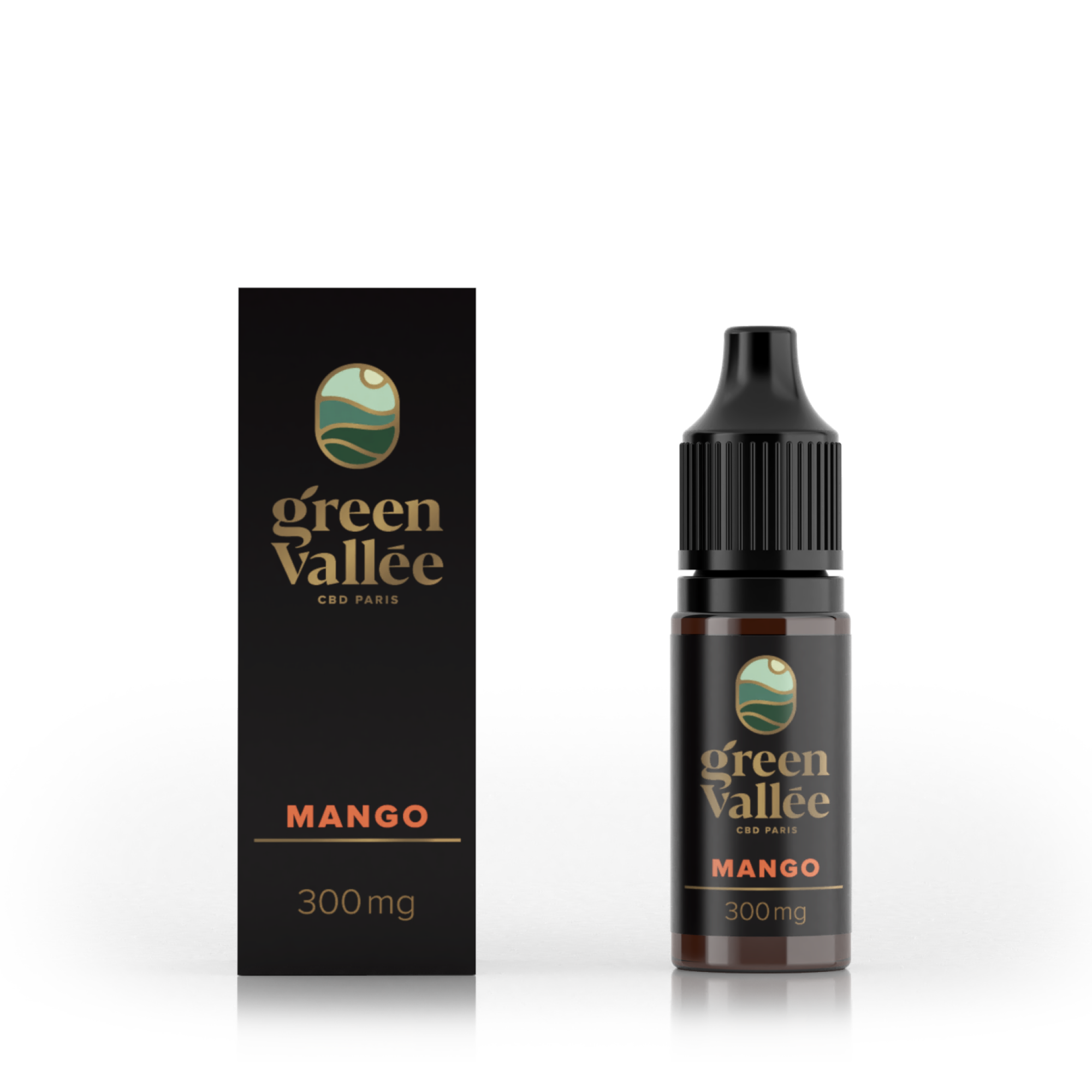 Green Vallée E-liquide Mango CBD e-liquide 10 ml 300 mg fruité
